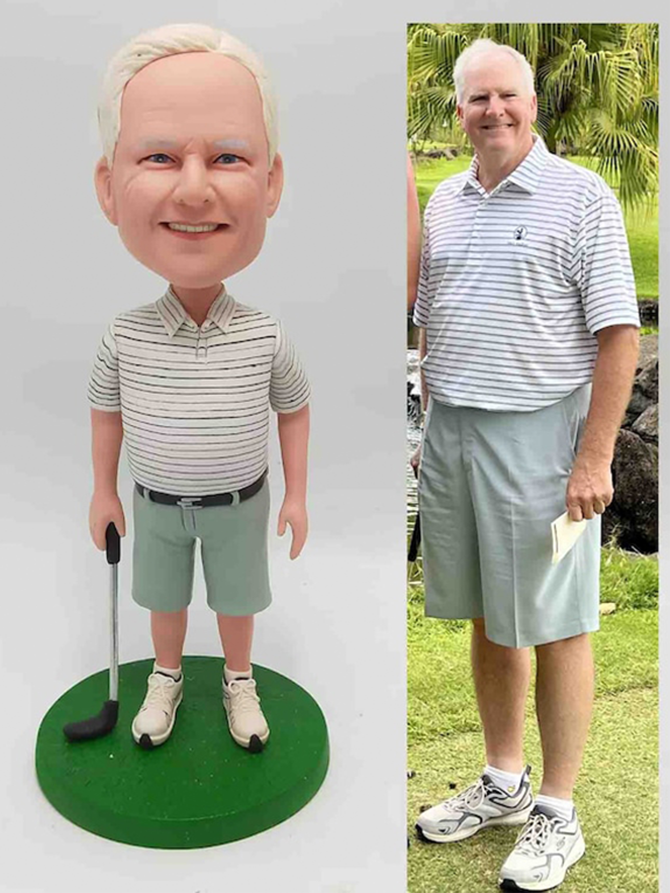 Custom Father Doll Gift, Anniversary Gift, Men's Birthday Gift